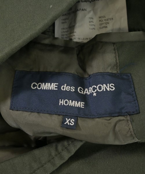 COMME des GARCONS HOMME（コムデギャルソンオム）ジャケット カーキ サイズ:XS メンズ/2200715809020