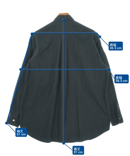 COMME des GARCONS HOMME（コムデギャルソンオム）カジュアルシャツ 黒 サイズ:-(XL位) メンズ/2200714198040