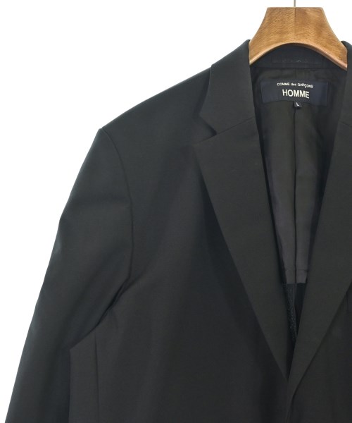 COMME des GARCONS HOMME（コムデギャルソンオム）カジュアルジャケット 黒 サイズ:L メンズ/2200716073017