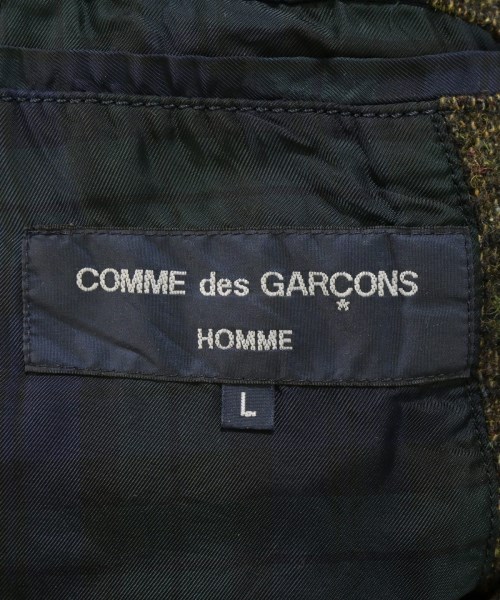COMME des GARCONS HOMME（コムデギャルソンオム）テーラードジャケット 茶 サイズ:L メンズ/2200711190092