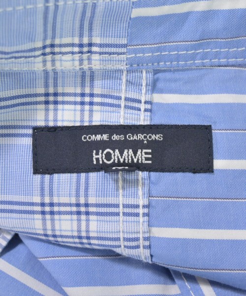 COMME des GARCONS HOMME（コムデギャルソンオム）カジュアルシャツ 青 サイズ:M メンズ/2200714072067