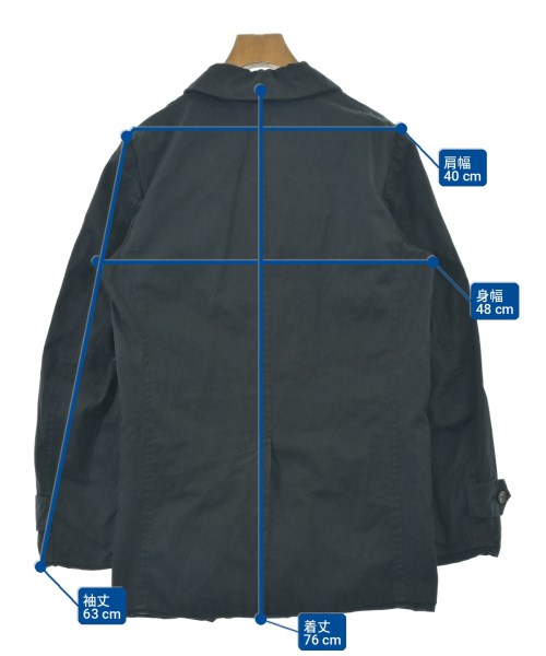 COMME des GARCONS HOMME（コムデギャルソンオム）ピーコート 紺 サイズ:XS メンズ/2200716922018
