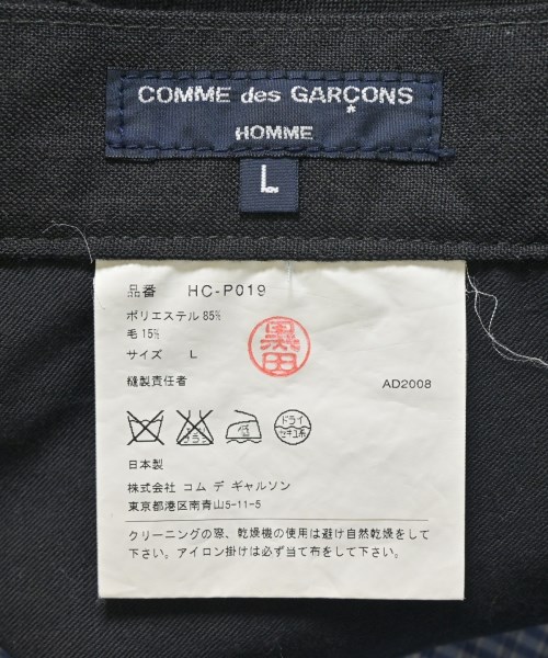 COMME des GARCONS HOMME（コムデギャルソンオム）その他 黒 サイズ:L メンズ/2200717016051
