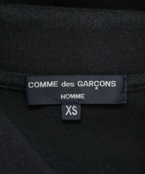 COMME des GARCONS HOMME（コムデギャルソンオム）ポロシャツ 黒 サイズ:XS メンズ/2200717026067