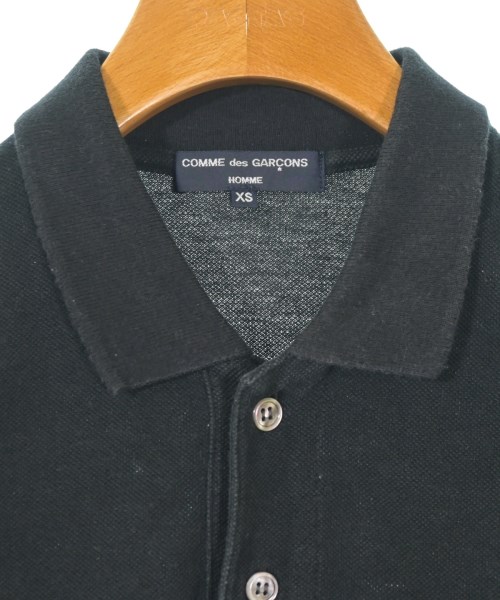 COMME des GARCONS HOMME（コムデギャルソンオム）ポロシャツ 黒 サイズ:XS メンズ/2200717026067