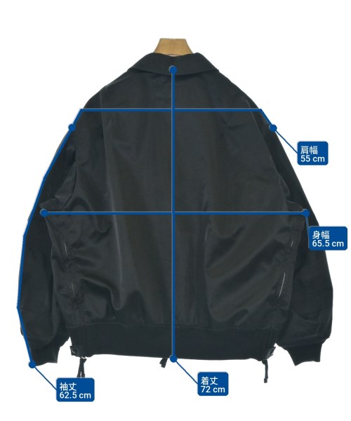 COMME des GARCONS HOMME（コムデギャルソンオム）ミリタリーブルゾン 黒 サイズ:XL メンズ/2200717108039