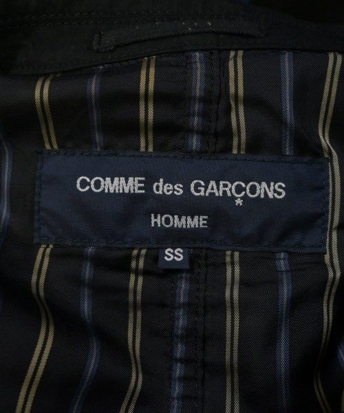 COMME des GARCONS HOMME（コムデギャルソンオム）ジャケット 黒 サイズ:SS メンズ/2200712514019