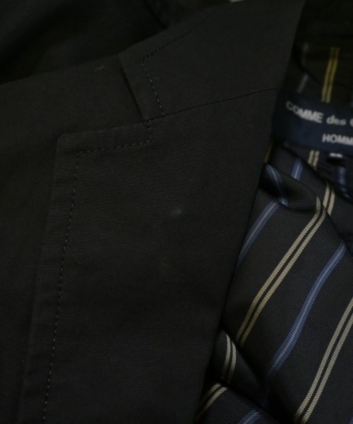 COMME des GARCONS HOMME（コムデギャルソンオム）ジャケット 黒 サイズ:SS メンズ/2200712514019