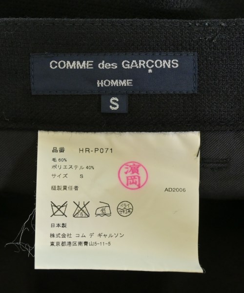 COMME des GARCONS HOMME（コムデギャルソンオム）その他 黒 サイズ:S メンズ/2200712514071