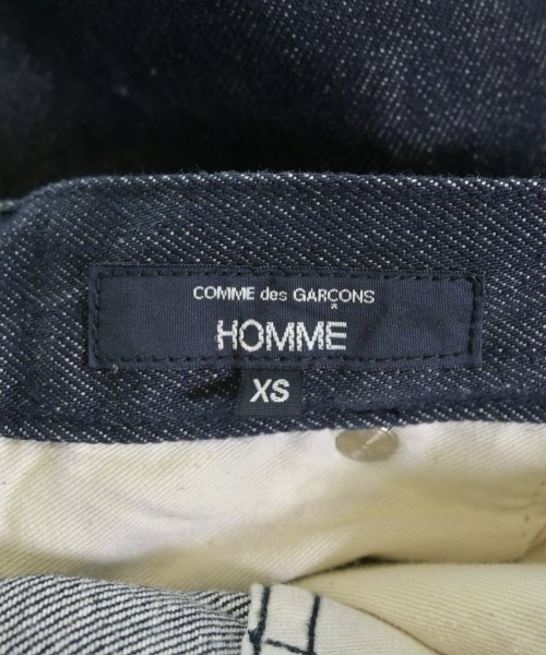 COMME des GARCONS HOMME（コムデギャルソンオム）デニムパンツ 紺 サイズ:XS メンズ/2200717452095