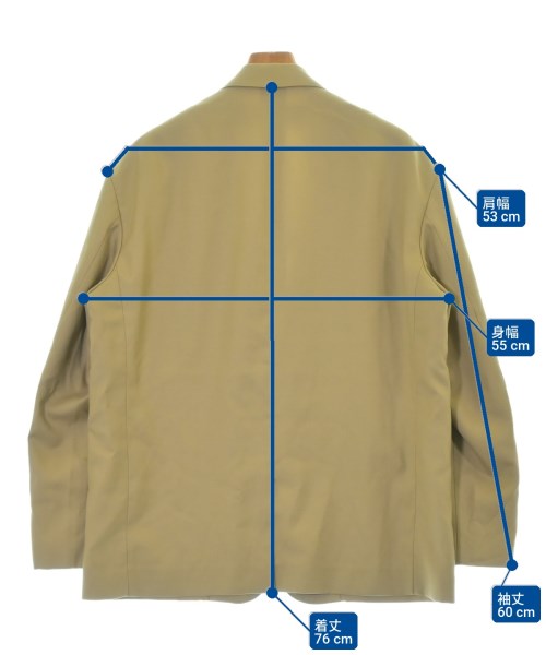 COMME des GARCONS HOMME（コムデギャルソンオム）テーラードジャケット ベージュ サイズ:M メンズ/2200717901043