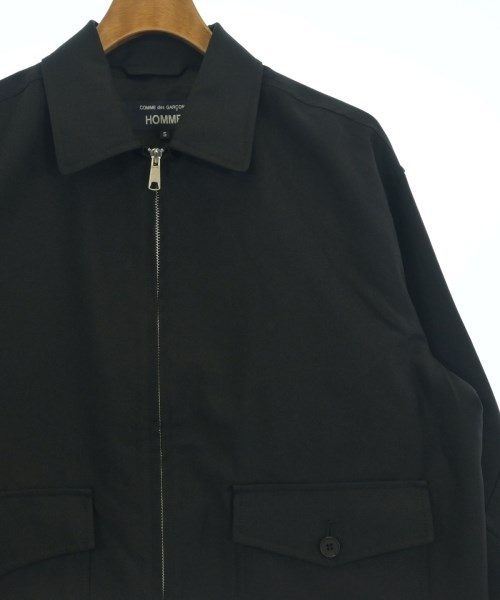 COMME des GARCONS HOMME（コムデギャルソンオム）ブルゾン 黒 サイズ:S メンズ/2200718298012