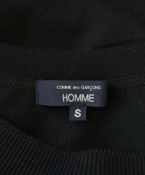COMME des GARCONS HOMME（コムデギャルソンオム）Tシャツ・カットソー 黒 サイズ:S メンズ/2200718298029