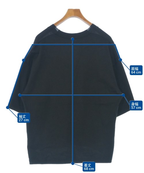 COMME des GARCONS HOMME（コムデギャルソンオム）Tシャツ・カットソー 黒 サイズ:S メンズ/2200718298029
