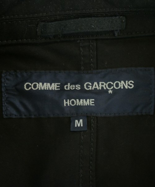 COMME des GARCONS HOMME（コムデギャルソンオム）カジュアルジャケット 黒 サイズ:M メンズ/2200715240052