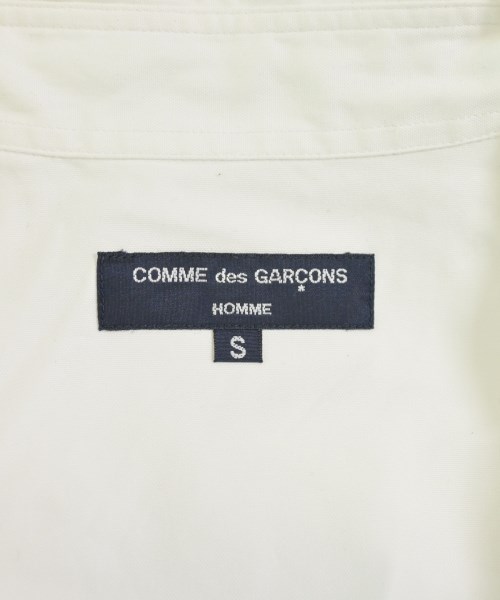 COMME des GARCONS HOMME（コムデギャルソンオム）カジュアルシャツ 白 サイズ:S メンズ/2200715240151