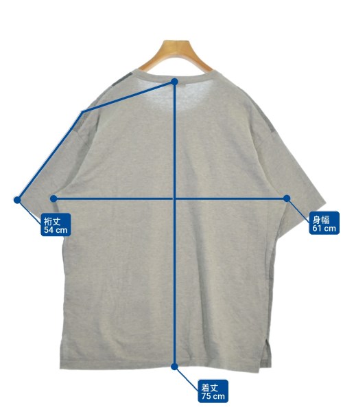 COMME des GARCONS HOMME（コムデギャルソンオム）Tシャツ・カットソー グレー サイズ:L メンズ/2200715240168