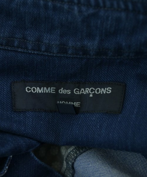 COMME des GARCONS HOMME（コムデギャルソンオム）カジュアルシャツ 紺 サイズ:XS メンズ/2200718504045