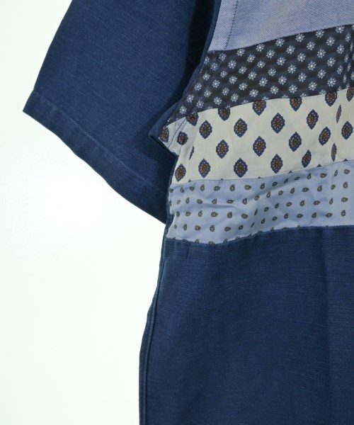 COMME des GARCONS HOMME（コムデギャルソンオム）カジュアルシャツ 紺 サイズ:XS メンズ/2200718504045