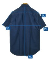 COMME des GARCONS HOMME（コムデギャルソンオム）カジュアルシャツ 紺 サイズ:XS メンズ/2200718504045