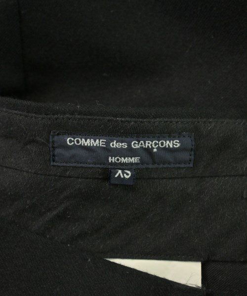 COMME des GARCONS HOMME（コムデギャルソンオム）スラックス 黒 サイズ:XS メンズ/2200718526023