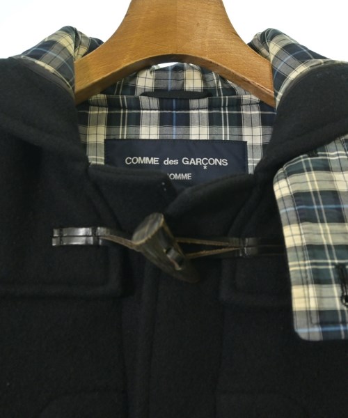 COMME des GARCONS HOMME（コムデギャルソンオム）ダッフルコート 黒 サイズ:XS メンズ/2200714211077