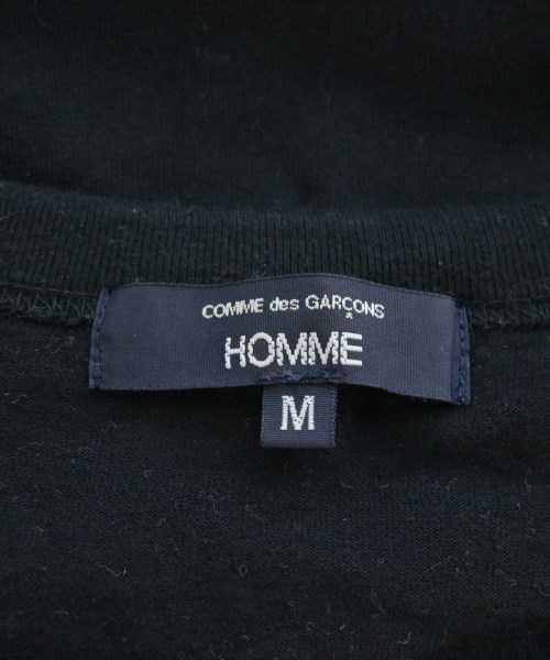 COMME des GARCONS HOMME（コムデギャルソンオム）Tシャツ・カットソー 黒 サイズ:M メンズ/2200717367108