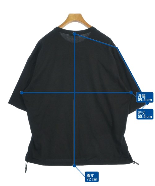 COMME des GARCONS HOMME（コムデギャルソンオム）Tシャツ・カットソー 黒 サイズ:M メンズ/2200717367108