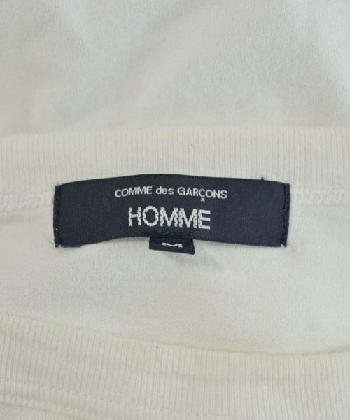 COMME des GARCONS HOMME（コムデギャルソンオム）Tシャツ・カットソー 白 サイズ:M メンズ/2200717367115