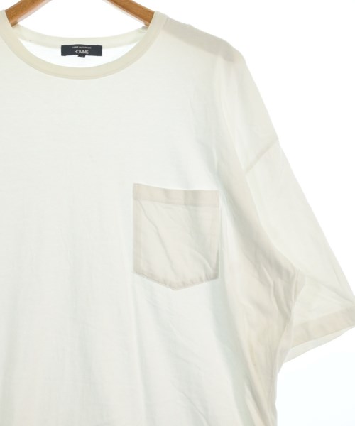 COMME des GARCONS HOMME（コムデギャルソンオム）Tシャツ・カットソー 白 サイズ:M メンズ/2200717367115