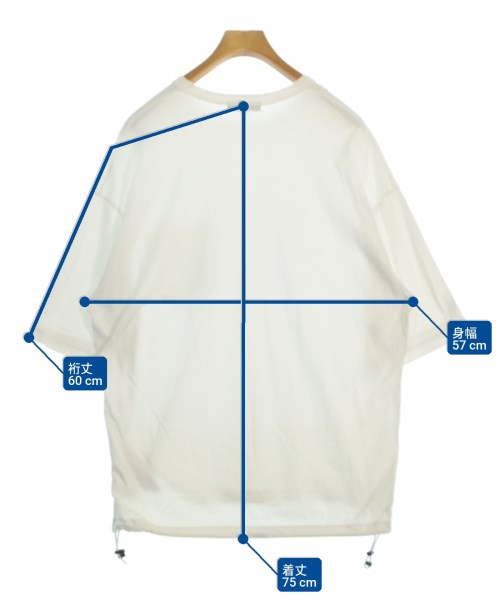 COMME des GARCONS HOMME（コムデギャルソンオム）Tシャツ・カットソー 白 サイズ:M メンズ/2200717367115