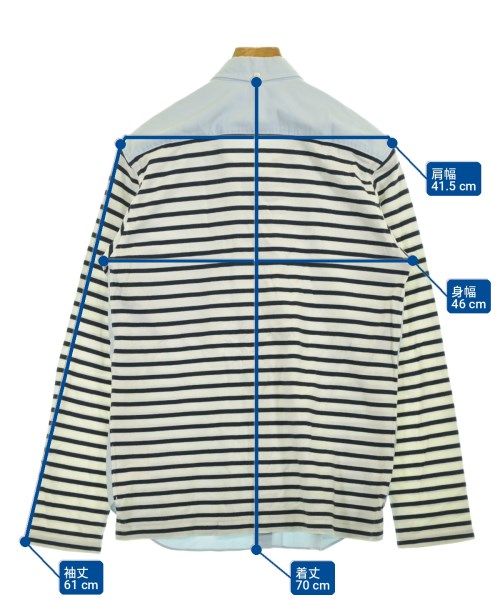 COMME des GARCONS HOMME（コムデギャルソンオム）カジュアルシャツ 青 サイズ:M メンズ/2200718552169