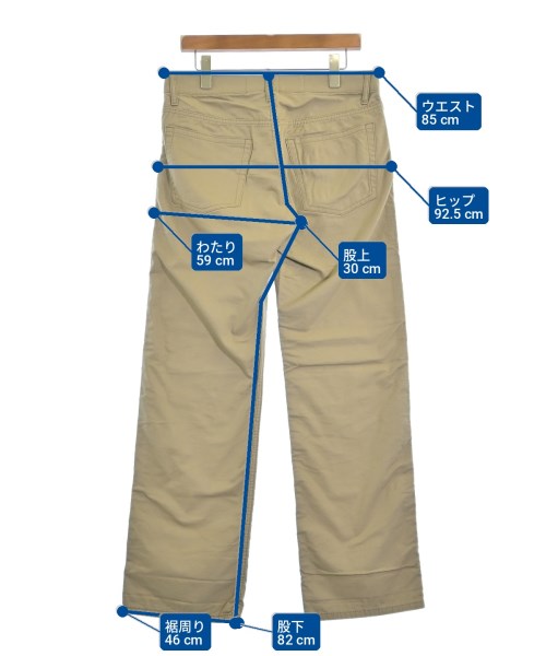 COMME des GARCONS HOMME（コムデギャルソンオム）チノパン ベージュ サイズ:L メンズ/2200719208027