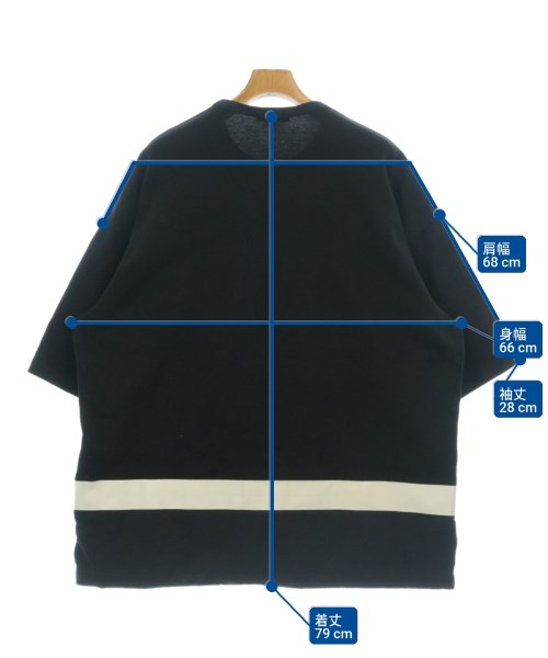 COMME des GARCONS HOMME（コムデギャルソンオム）Tシャツ・カットソー 黒 サイズ:XL メンズ/2200719229022