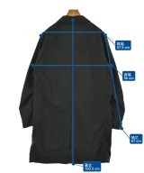 COMME des GARCONS HOMME（コムデギャルソンオム）ステンカラーコート 黒 サイズ:M メンズ/2200719385056