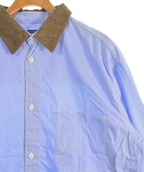 COMME des GARCONS HOMME（コムデギャルソンオム）カジュアルシャツ 青 サイズ:L メンズ/2200719581014