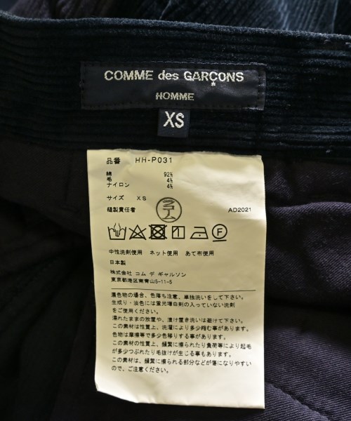 COMME des GARCONS HOMME（コムデギャルソンオム）その他 紺 サイズ:XS メンズ/2200645046021