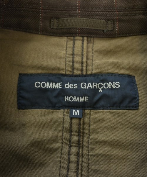 COMME des GARCONS HOMME（コムデギャルソンオム）カジュアルジャケット 茶 サイズ:M メンズ/2200632961078