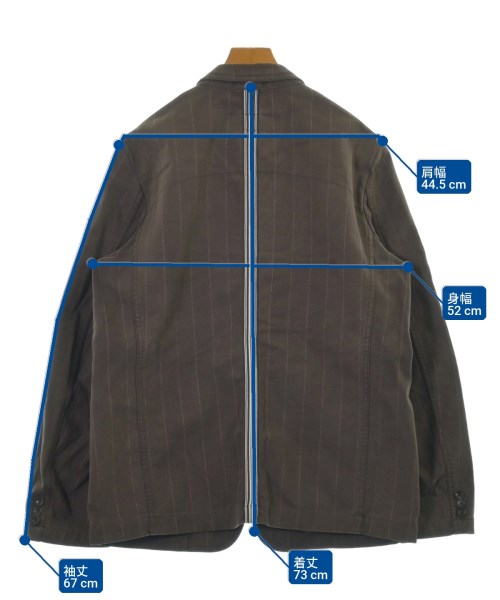 COMME des GARCONS HOMME（コムデギャルソンオム）カジュアルジャケット 茶 サイズ:M メンズ/2200632961078