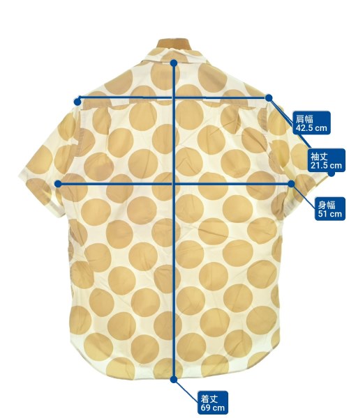 COMME des GARCONS HOMME（コムデギャルソンオム）カジュアルシャツ ベージュ サイズ:S メンズ/2200632961320
