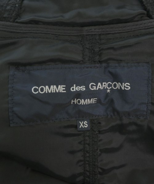 COMME des GARCONS HOMME（コムデギャルソンオム）モッズコート 黒 サイズ:XS メンズ/2200634080012