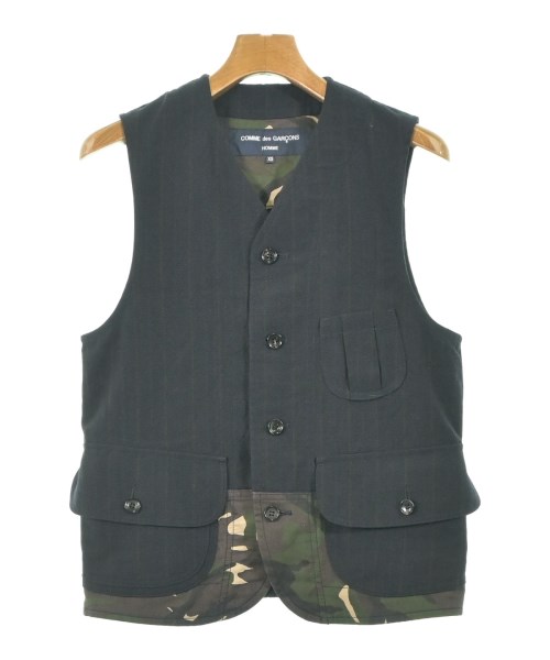 COMME des GARCONS HOMME コムデギャルソンオム カジュアルシャツ メンズ 【古着】【中古】 COMME des GARCONS HOMME（コムデギャルソンオム）カジュアルシャツ 紺