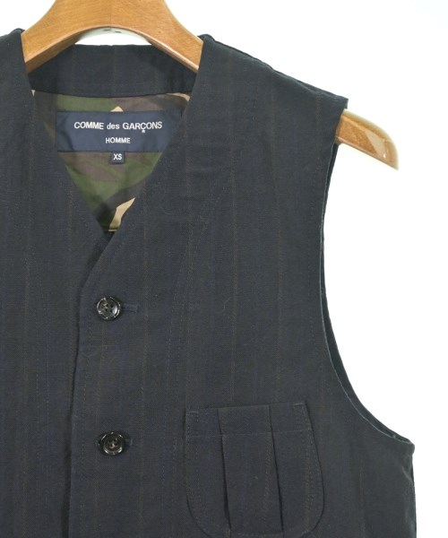 COMME des GARCONS HOMME（コムデギャルソンオム）カジュアルシャツ 紺 サイズ:XS メンズ/2200645548013