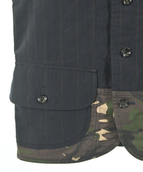 COMME des GARCONS HOMME（コムデギャルソンオム）カジュアルシャツ 紺 サイズ:XS メンズ/2200645548013