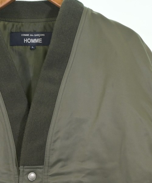 COMME des GARCONS HOMME（コムデギャルソンオム）ミリタリーブルゾン カーキ サイズ:L メンズ/2200645611014
