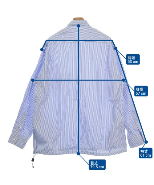 COMME des GARCONS HOMME（コムデギャルソンオム）カジュアルシャツ 白 サイズ:L メンズ/2200646453026