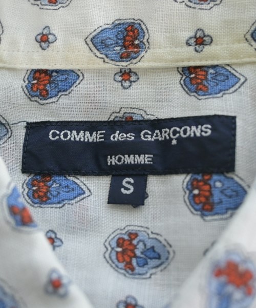 COMME des GARCONS HOMME（コムデギャルソンオム）カジュアルシャツ 白 サイズ:S メンズ/2200646680040