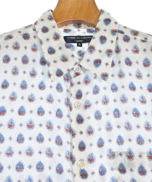COMME des GARCONS HOMME（コムデギャルソンオム）カジュアルシャツ 白 サイズ:S メンズ/2200646680040