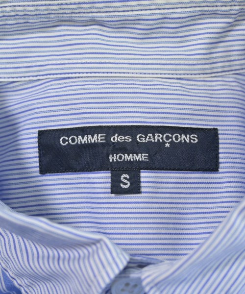 COMME des GARCONS HOMME（コムデギャルソンオム）カジュアルシャツ 青 サイズ:S メンズ/2200631929031