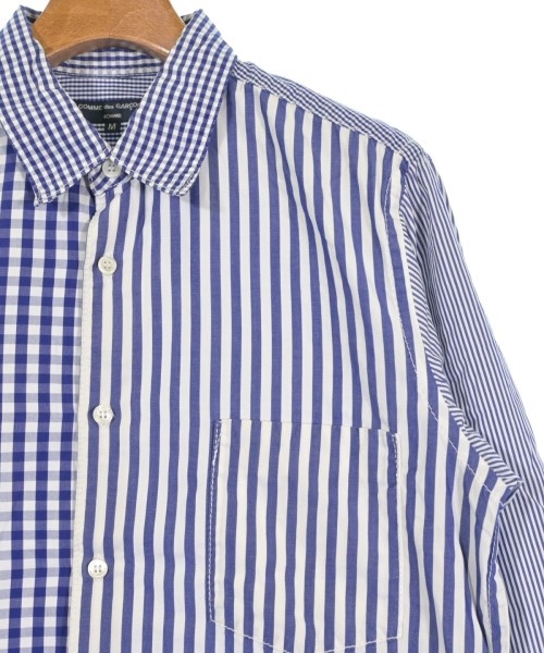 COMME des GARCONS HOMME（コムデギャルソンオム）カジュアルシャツ 青 サイズ:M メンズ/2200639029047